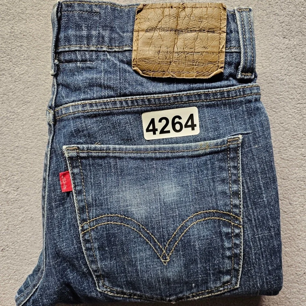 Levi's 510 Super Skinny Jeans Mens 32x30 Blue Denim Medium Wash Stretch 5-Pocket